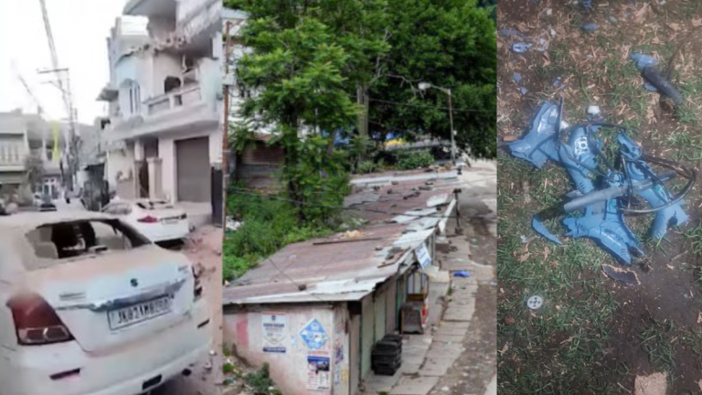 Pakistan  ने जम्मू में ड्रोन-मिसाइल से किया हमला… कई घर और वाहन हुए क्षतिग्रस्त